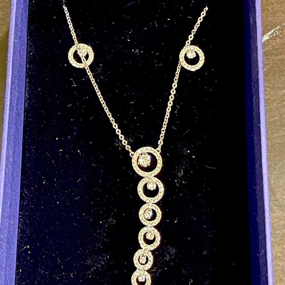Swarovski Necklace and Earrings set- never worn